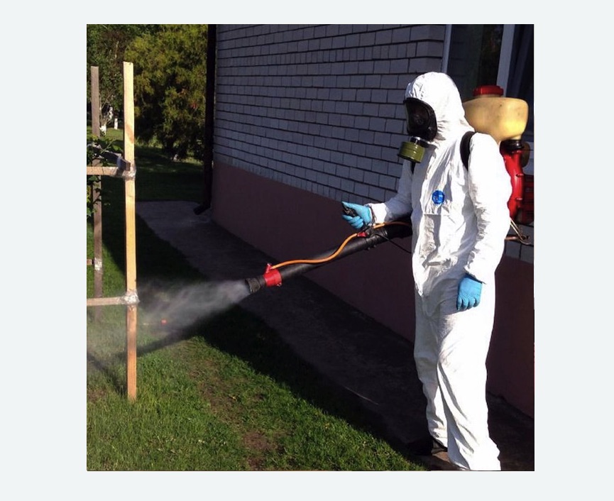 травля клещей на участке в Кулебаках